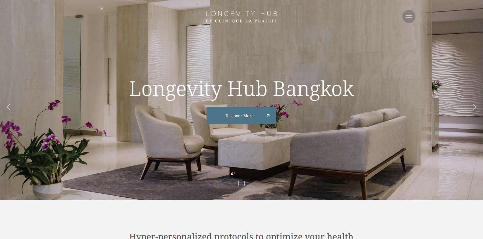 Longevity Hub by Clinique La Prairie